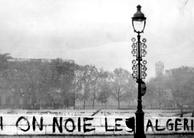 October 17th 1961 – the day French security services garrotted and drowned Algerian anti-French-colonialist demonstrators