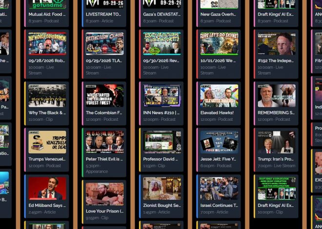 INN This Week 9/27 – 10/3/26 @GetIndieNews @IndLeftNews @AngelJRivera08 @jesse_jett @ReefBreland @ogbonna_Collin @AMWakeup @SlowNewsDayShow @TheIndReview @The_Dissident30 @TLAVagabond @IndieNewsNow_