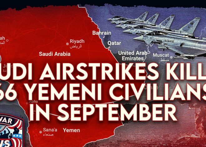 Antiwar News: Saudi Airstrikes Killed 66 Yemeni Civilians in September, US Bombs Ship Near Iran, and More