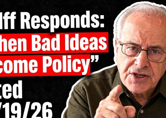 Wolff Responds: “When Bad Ideas become Policy” Dated 10/19/26