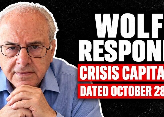 Wolff Responds: “Crisis Capitalism” Dated October 28, 2026