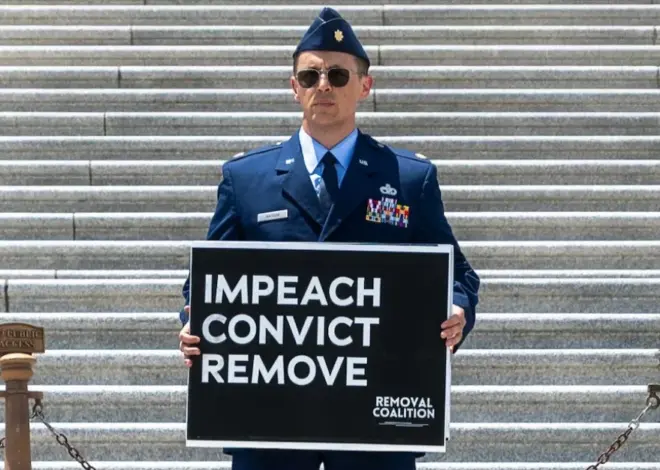 Major Who Called for Trump’s Impeachment in Solitary Confinement